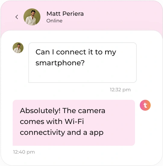 electronics chat screenshot