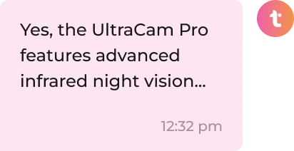 electronics chat reply screenshot